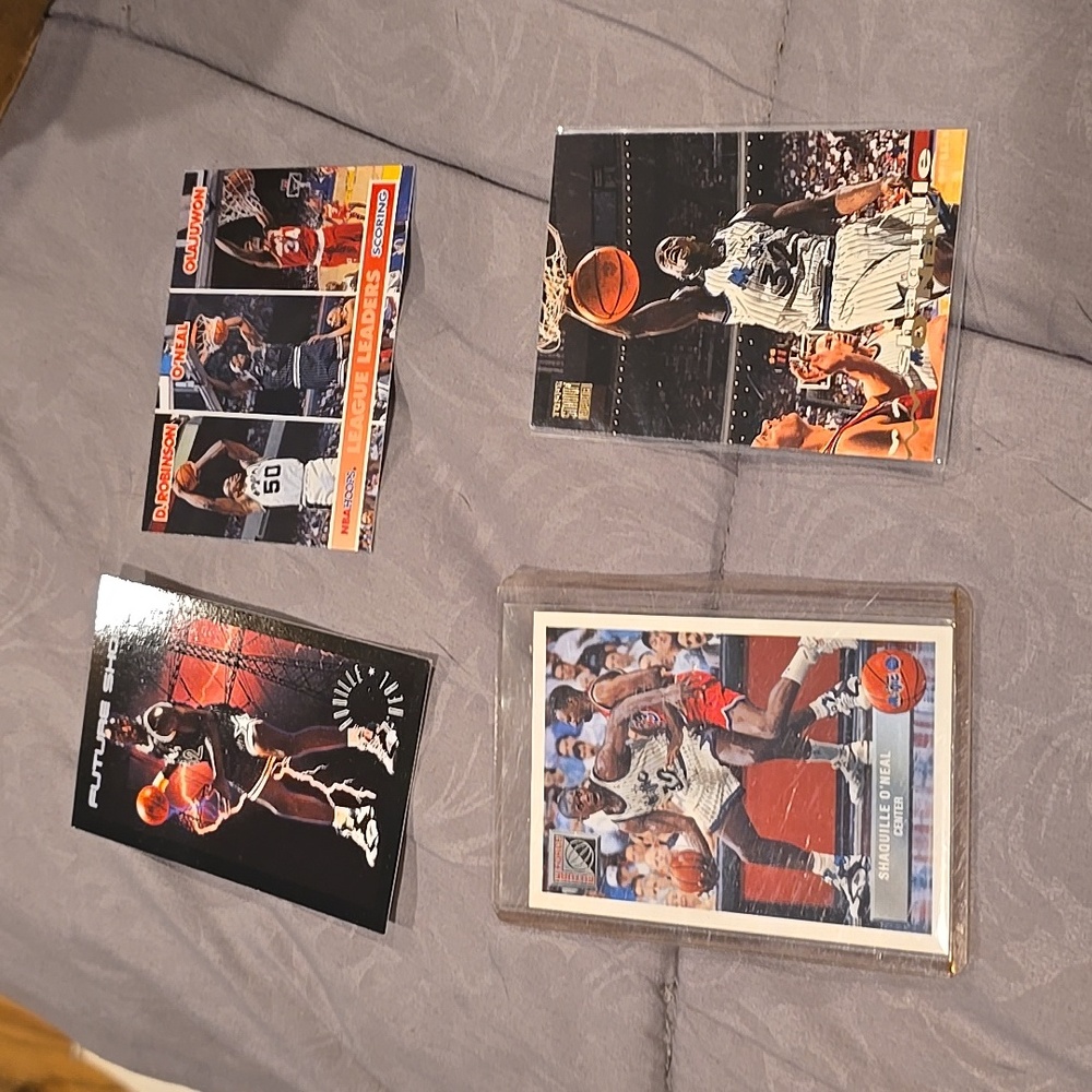Mint Shaq Shaquille O’neal cards 90s basketball NBA